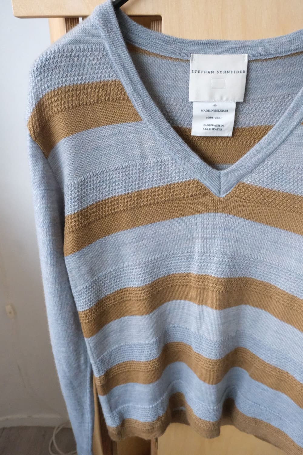 STEPHAN SCHNEIDER V-neck Striped Knit 상품이미지4