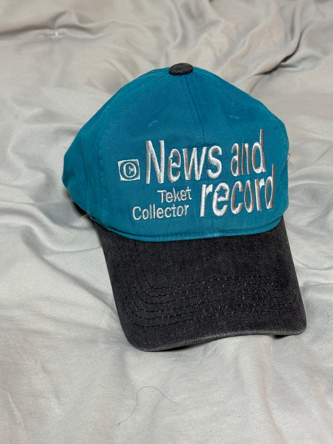 Teket News and Record Cap 테켓 상품이미지1
