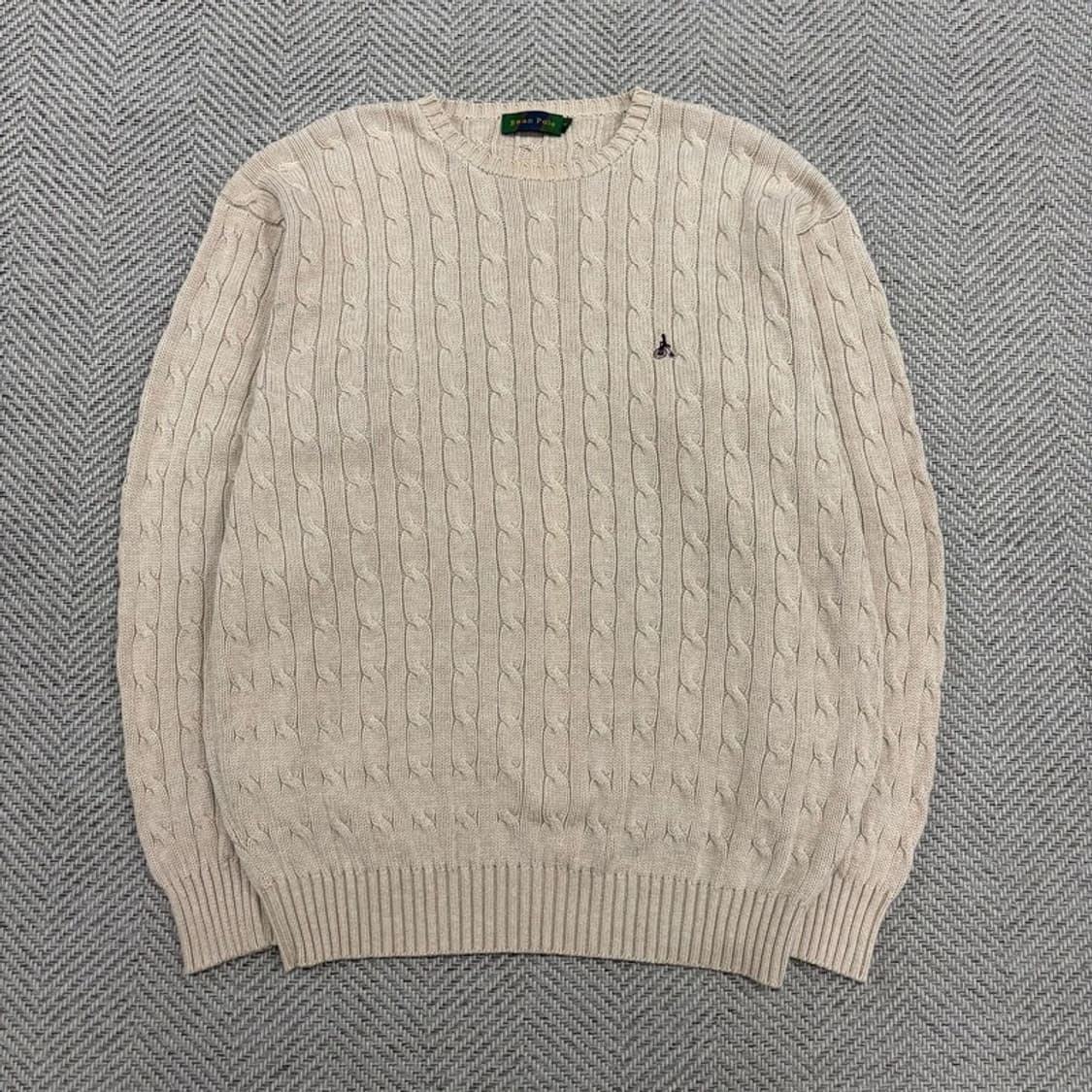 빈폴 케이블 니트 v3071 상품이미지1