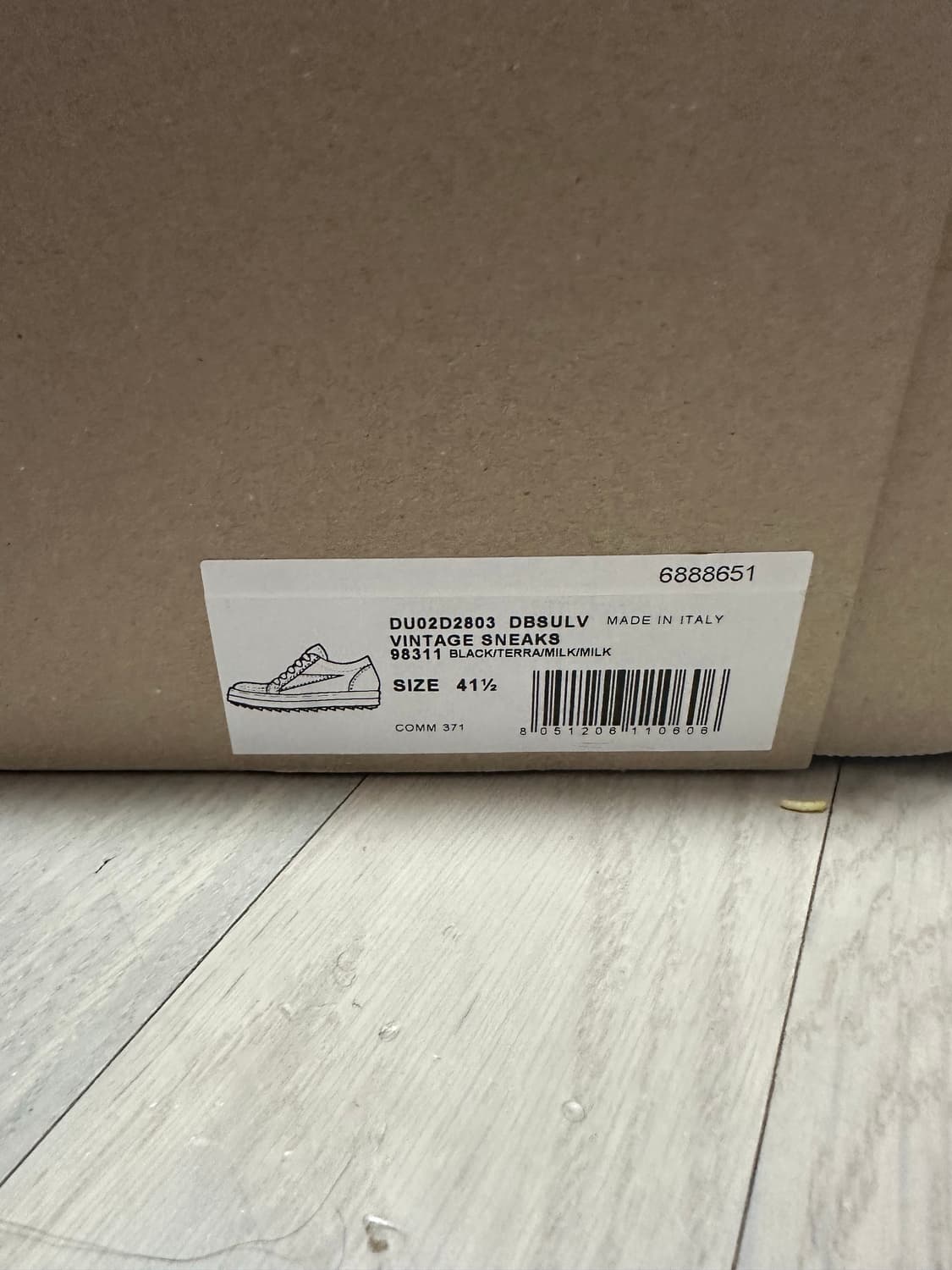 릭오웬스 반스 41.5 상품이미지5