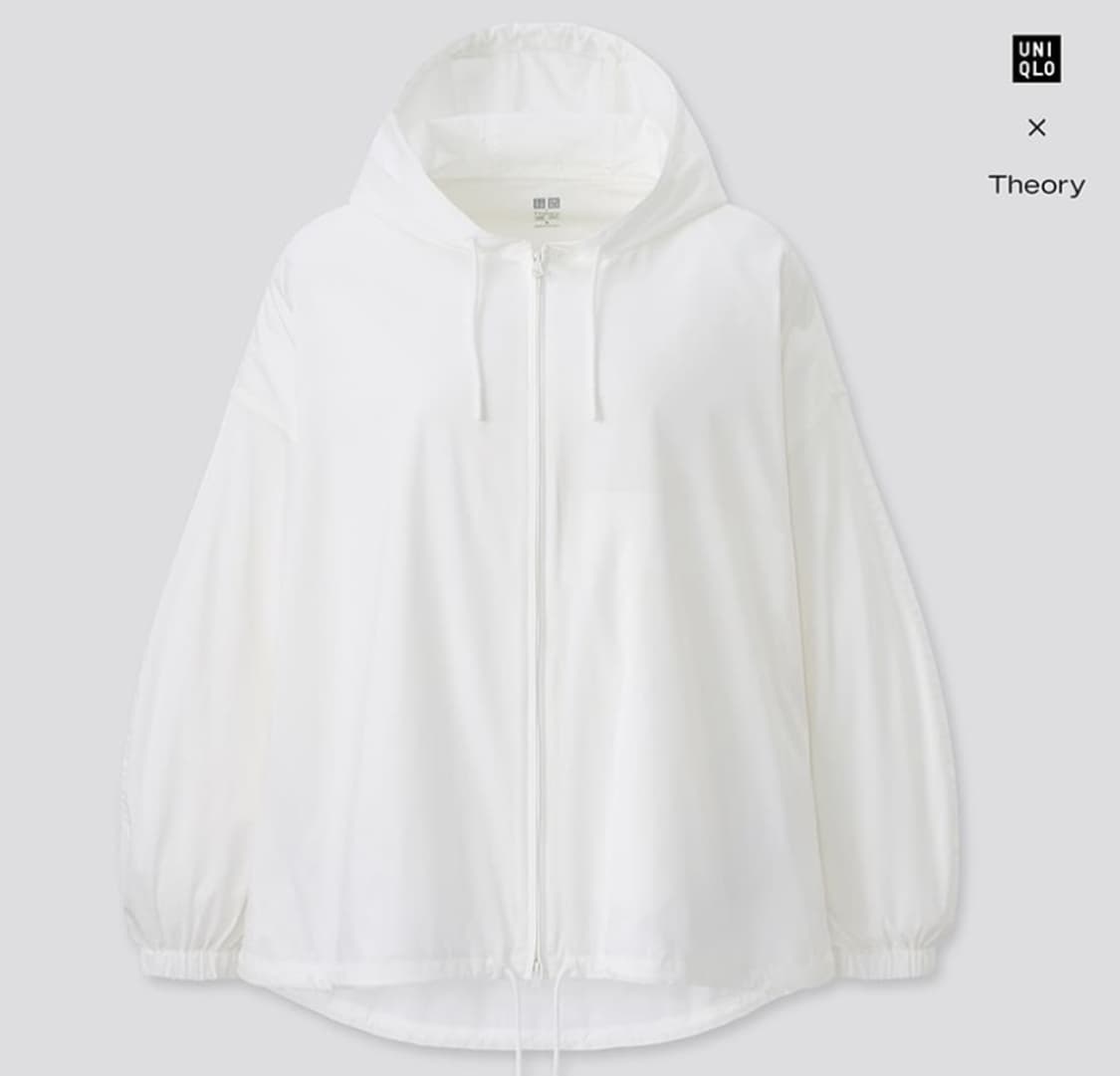 띠어리 유니클로 오버핏 바람막이 XL  상품이미지2