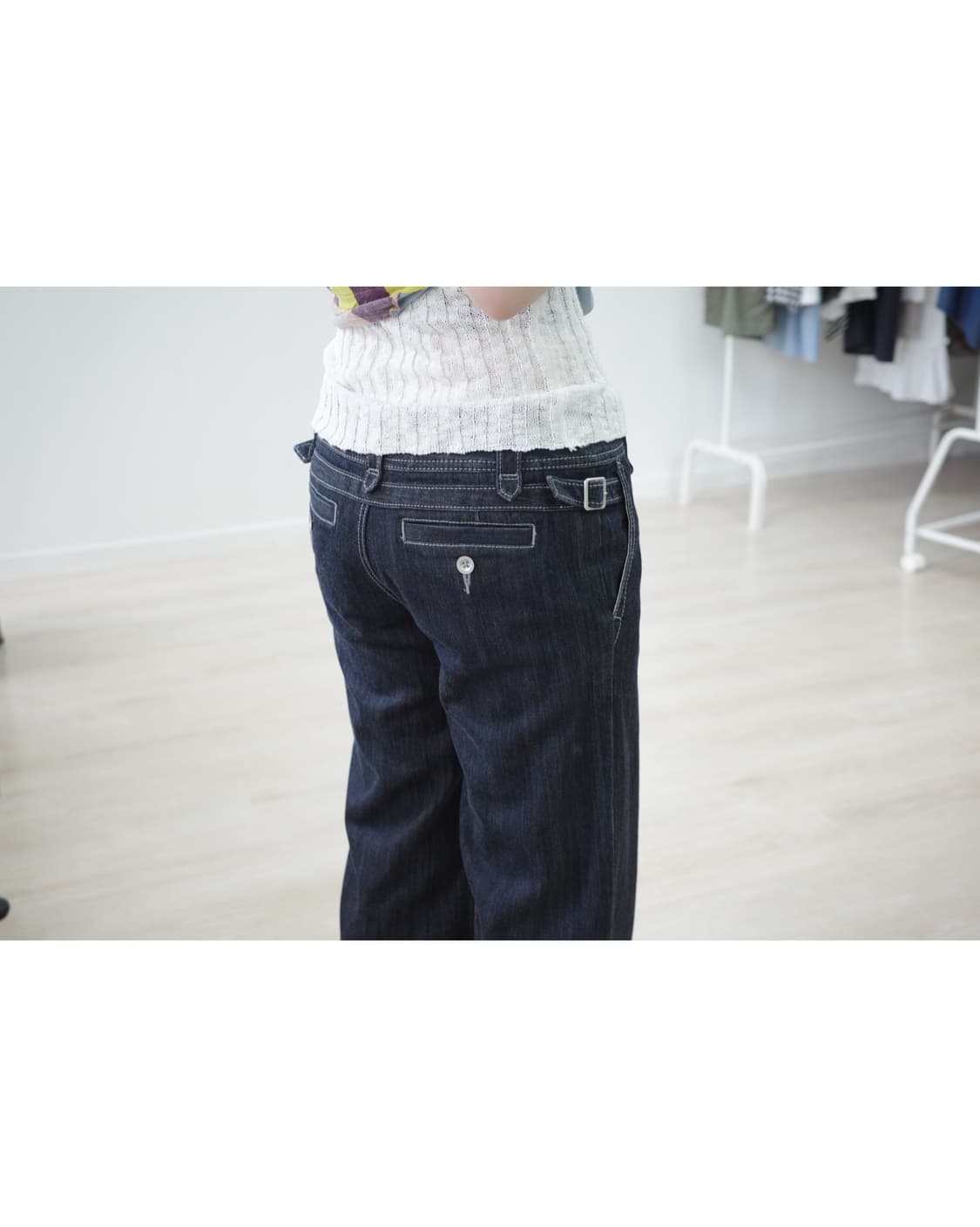 Stitch denim long pants 상품이미지4