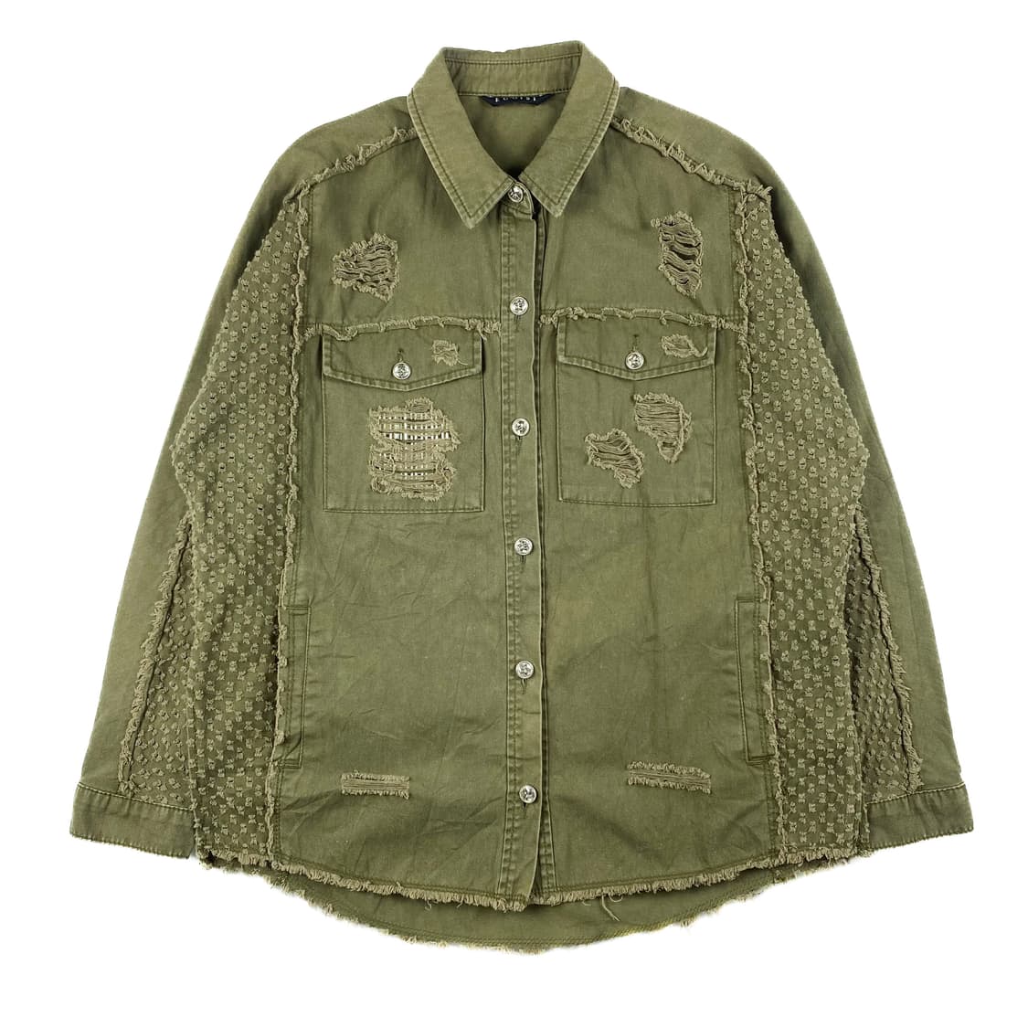 egoist 데미지 셔츠 상품이미지1