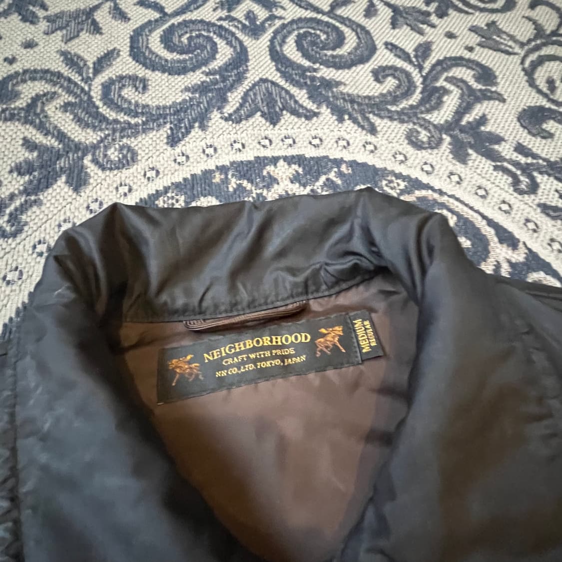 M 네이버후드 다운 셔츠 자켓/W2490 상품이미지4