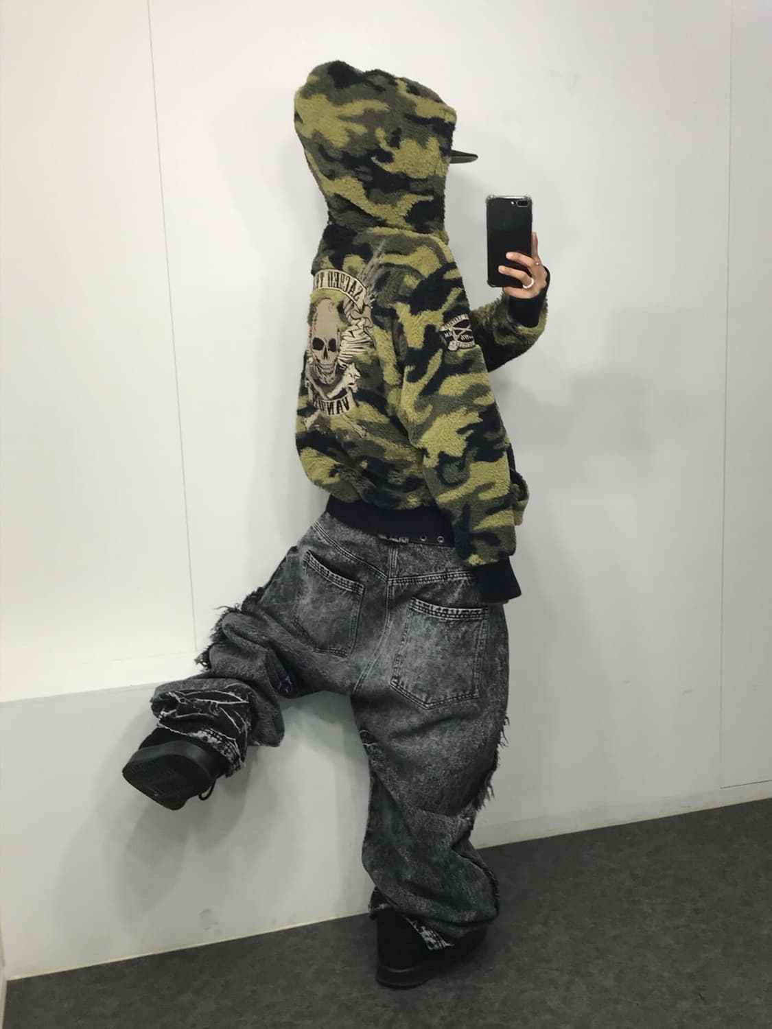 밴슨 카모패턴 후리스 후드집업 ( 대장 / 간절기 소장템 ) 상품이미지7