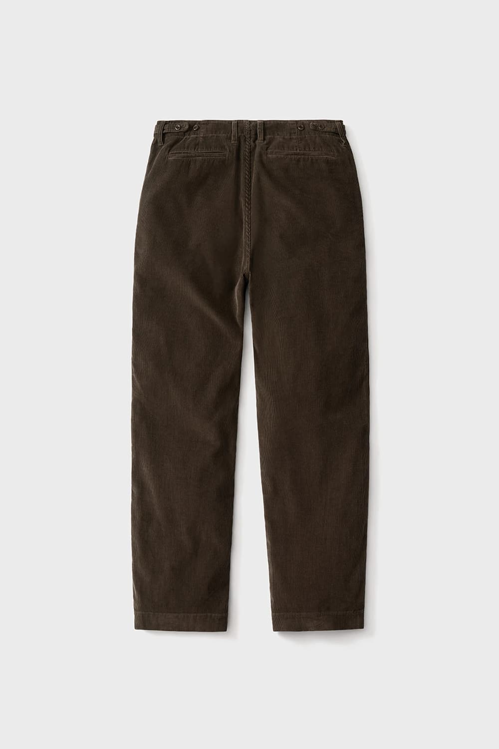 포터리 코듀로이 와이드 팬츠 브라운 3 상품이미지2