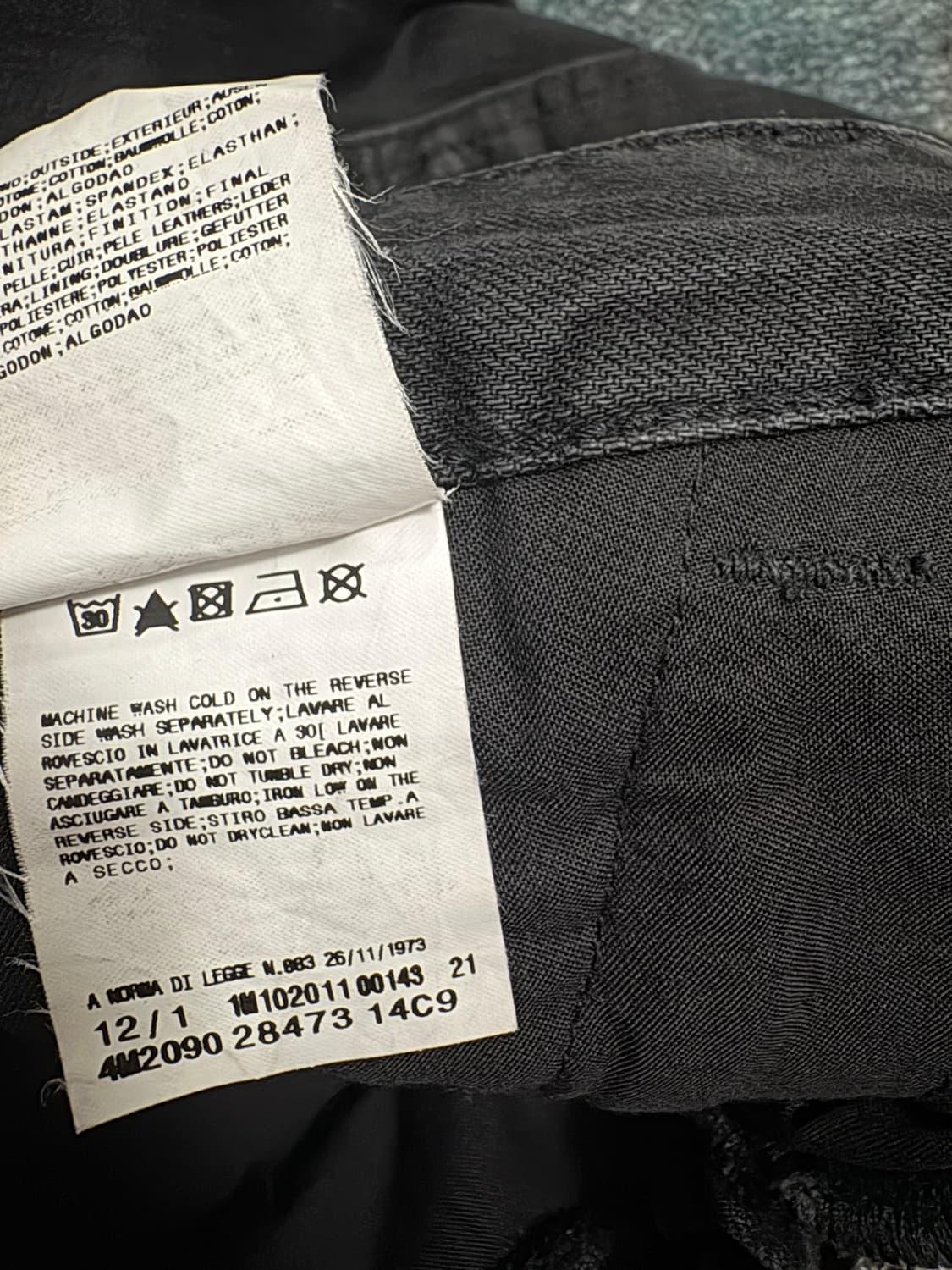 TTF✳️발망 레더 패널 바이커진 상품이미지8