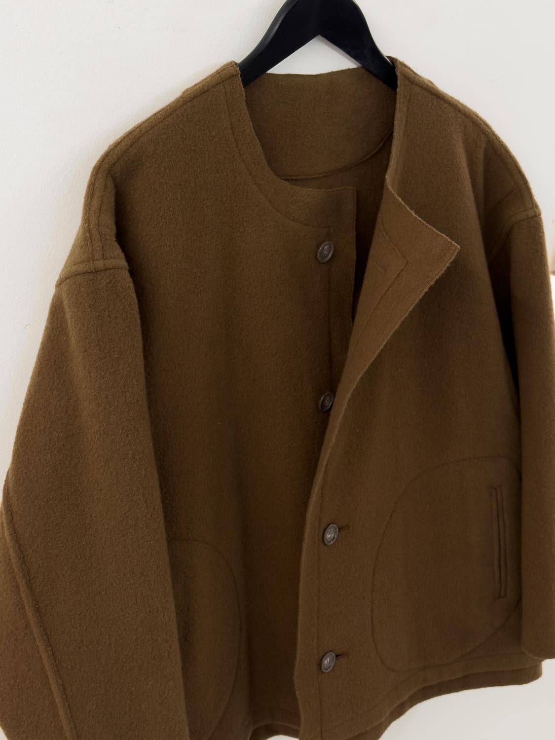 요지야마모토 울 코트 상품이미지1