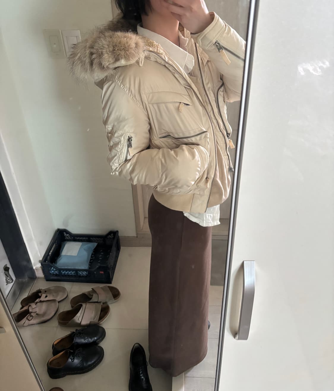 랄프로렌 퍼 트리밍 자켓 상품이미지5