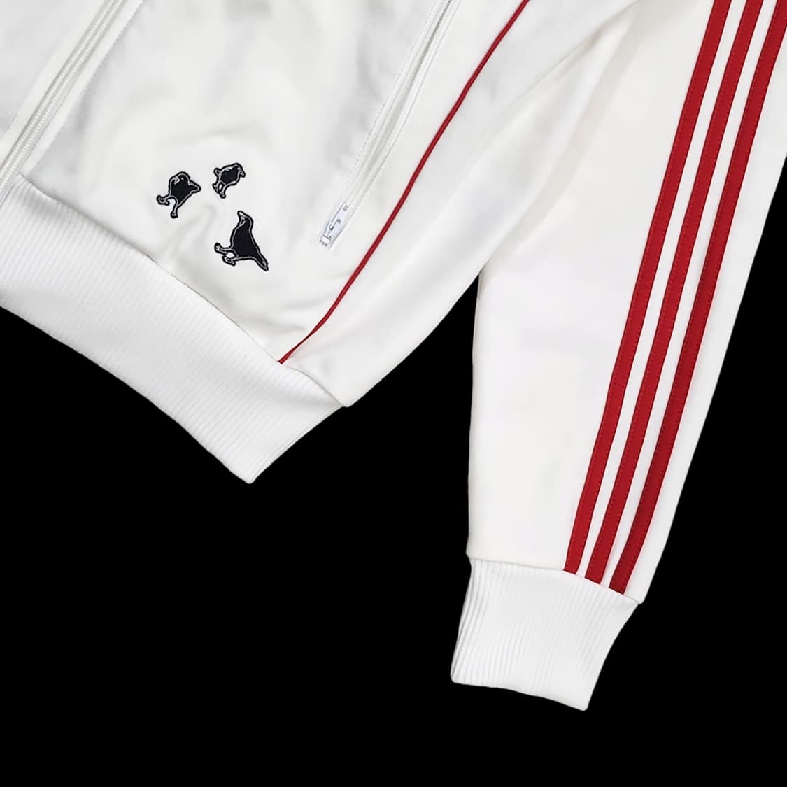 아디다스 구형 화이트 도쿄 베켄바우어 삼선 트랙탑 져지 상품이미지5