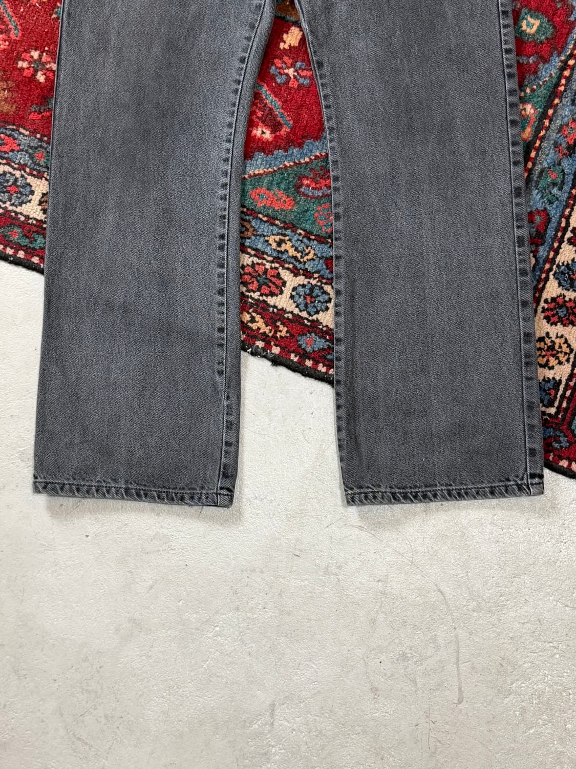 00's 빈티지 리바이스 517 블랙 부츠컷 플레어진 상품이미지8