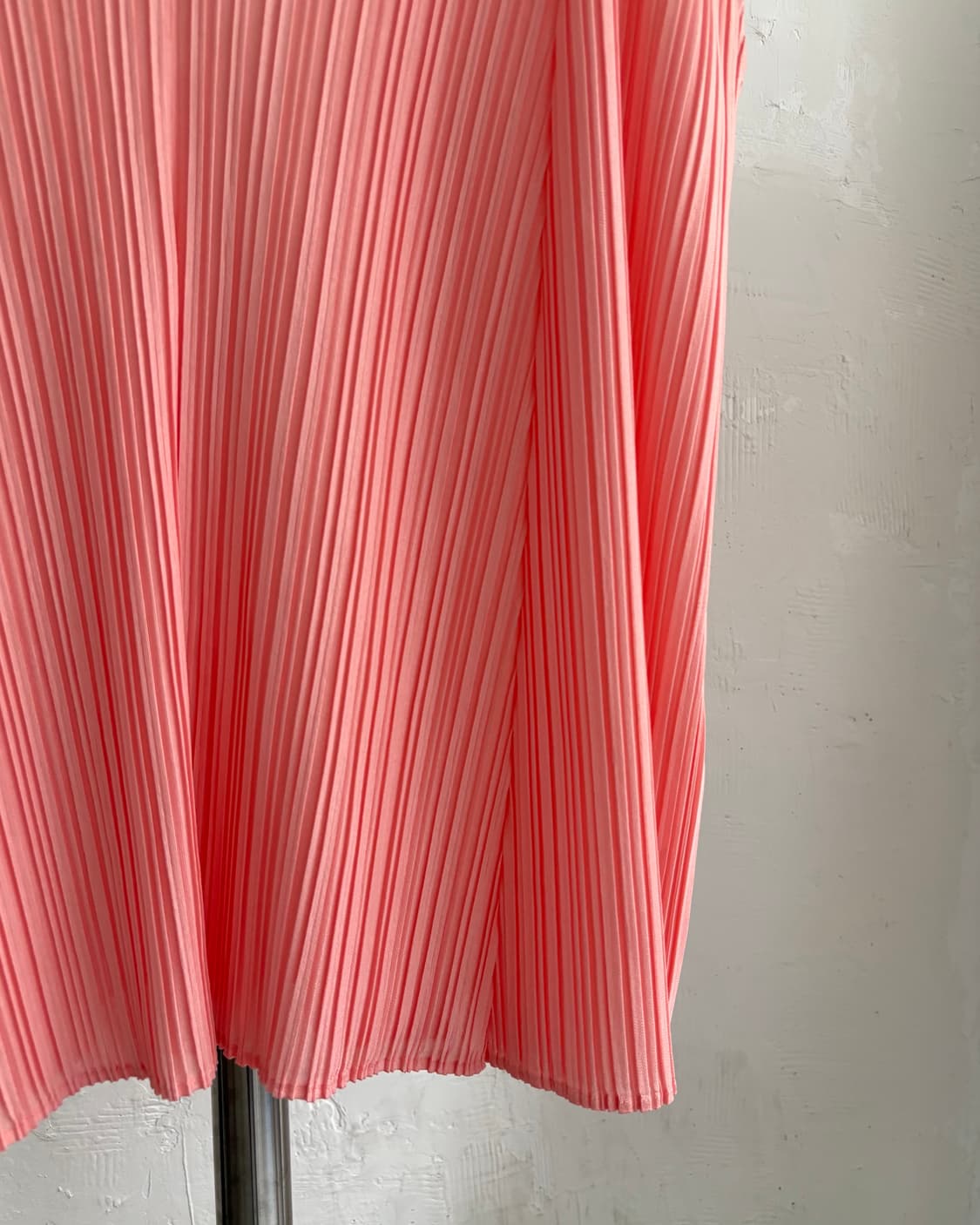 Pleats Please 플리츠플리즈 핑크 컬러 플리츠 슬리브리스 상품이미지7