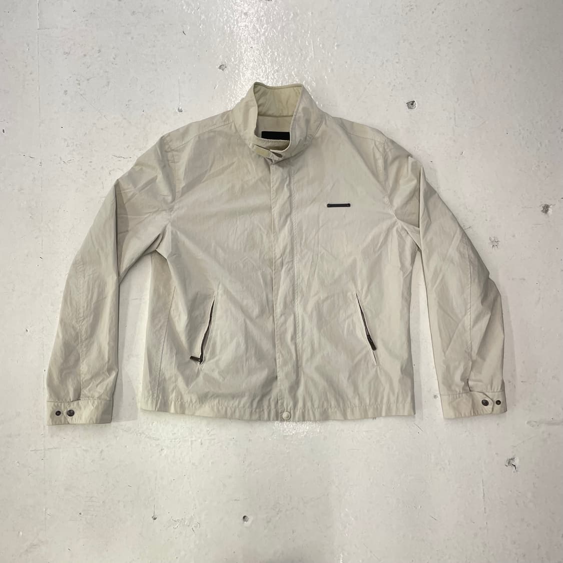 Emporio armani 코튼 나일론 믹스드 하이넥 상품이미지3
