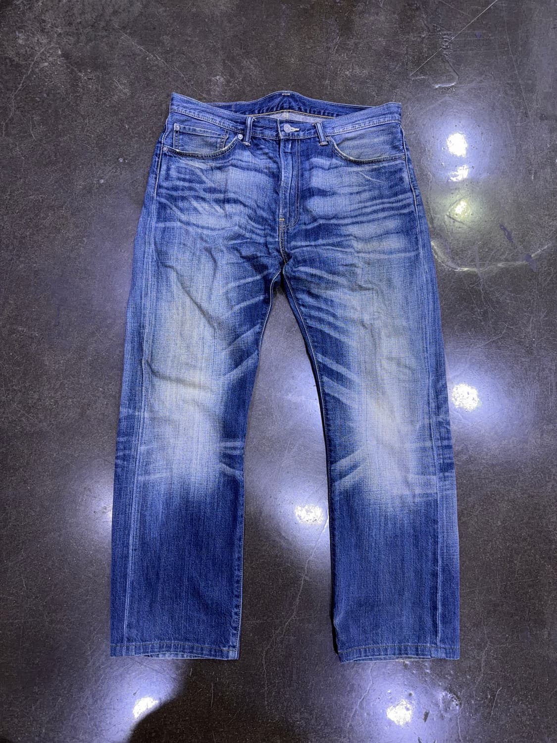 리바이스 505 레귤러 스트레이트핏 빈티지 데님팬츠 36 상품이미지1