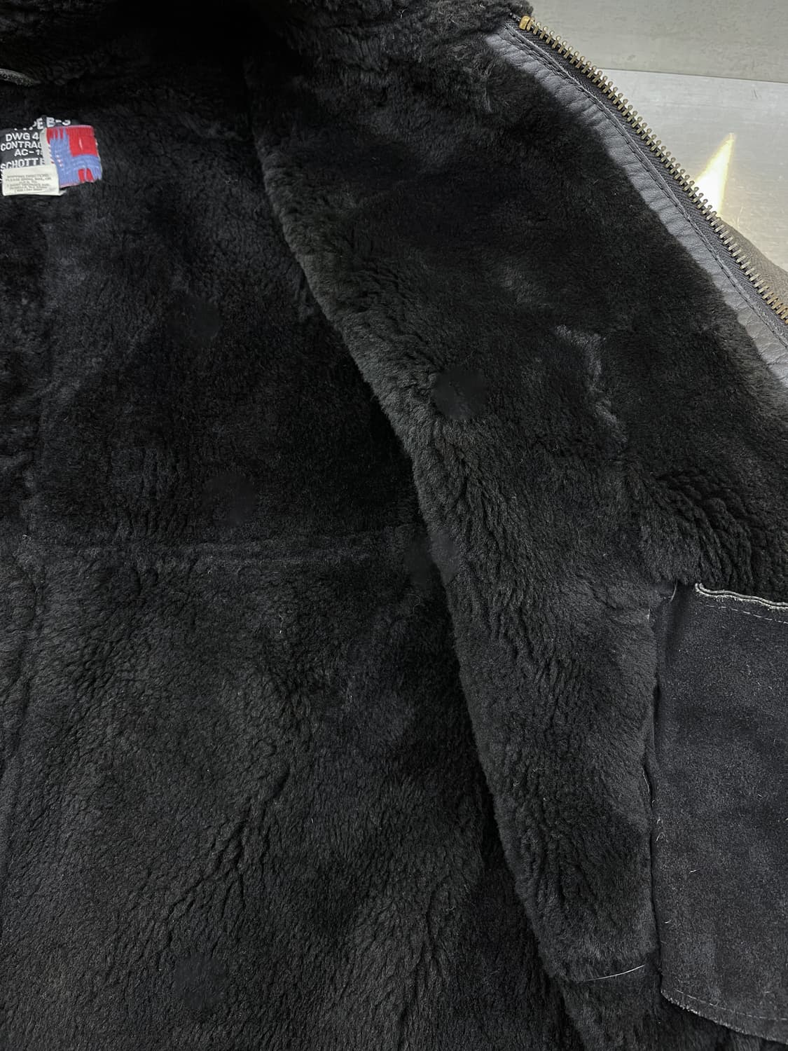 쇼트 Bros USAF 타입-3 무스탕 상품이미지7