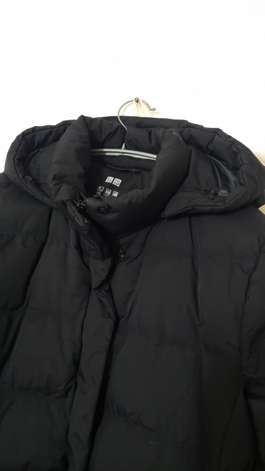 유니클로 심리스 다운 패딩 코트 상품이미지5