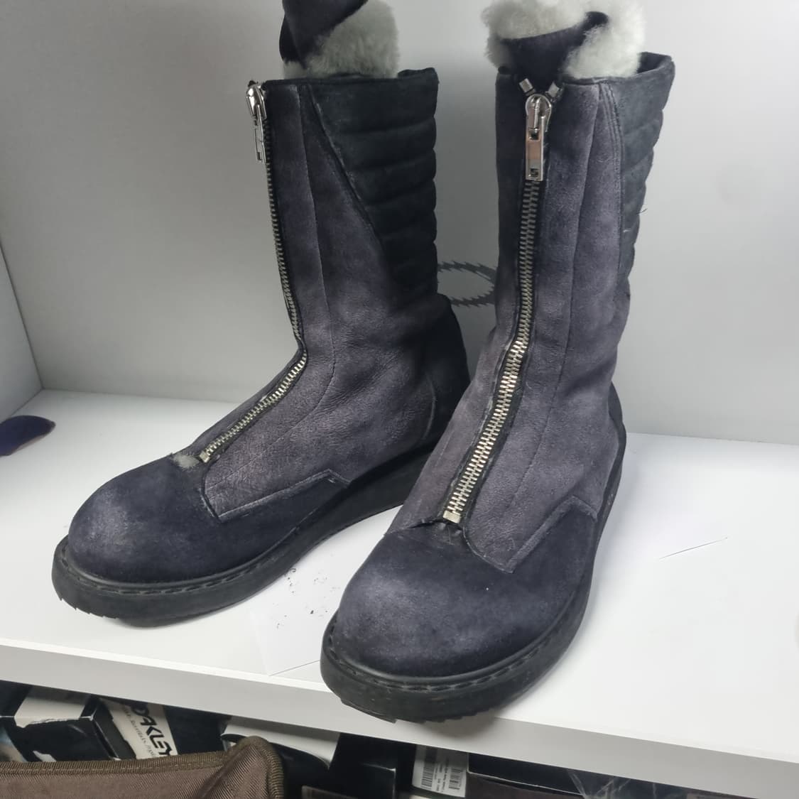 릭오웬스 쉬어링모호크 부츠 상품이미지3