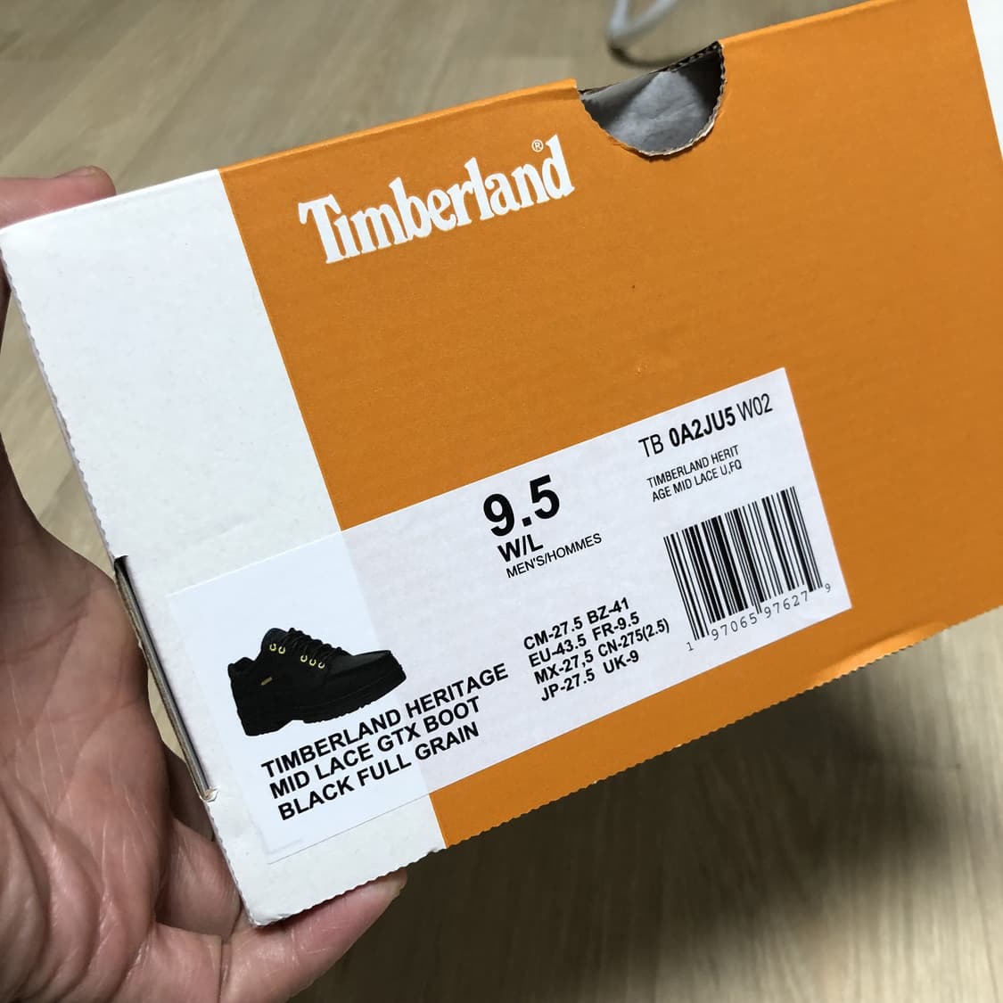 (275) 새상품 팀버랜드 Timberland 헤리티지 목토 미드 GTX 상품이미지2