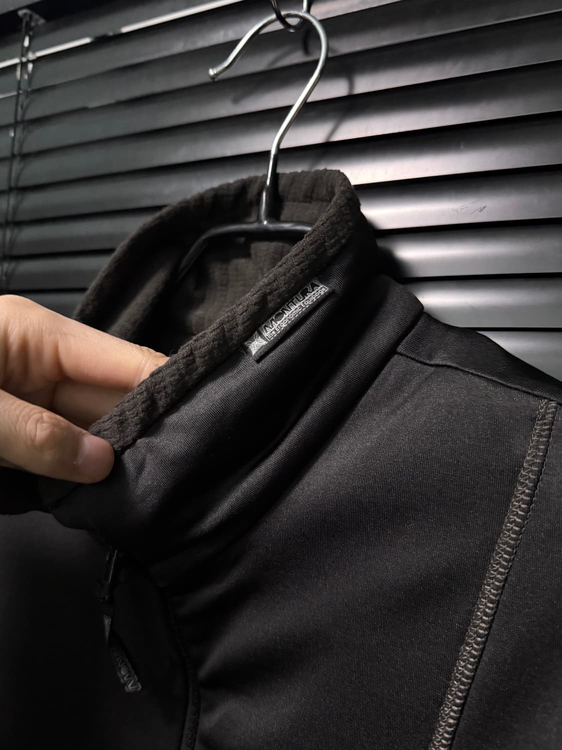 몬츄라 기모 조끼 베스트 집업 등산 자수 고프코어 S 90 하이넥 카라 상품이미지8