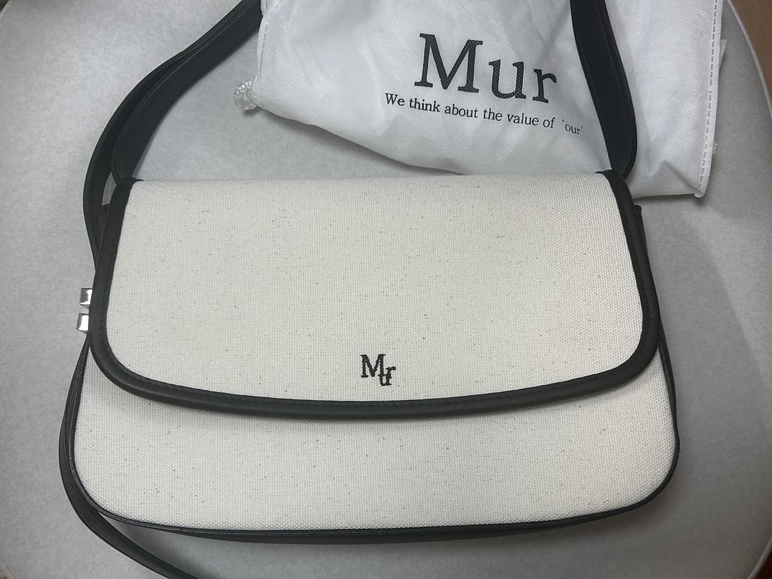 Mur 무르 솔트백 캔버스 블랙 상품이미지1