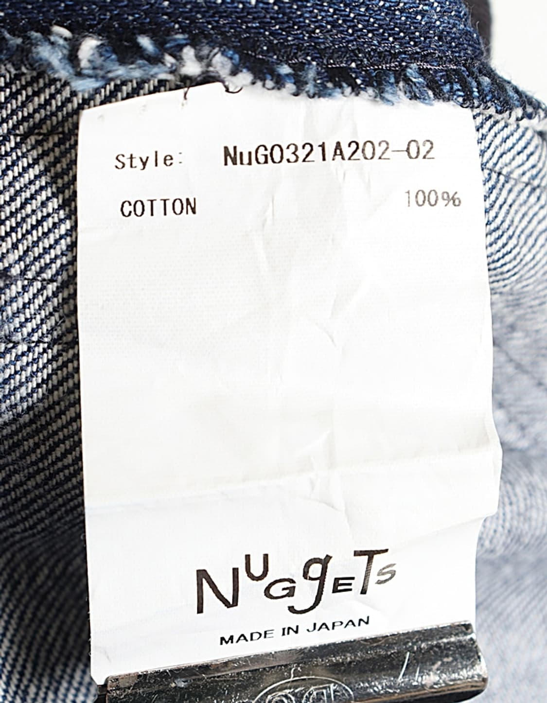 NuGgeTs Taping Indigo Denim Pant (28~29) 상품이미지8