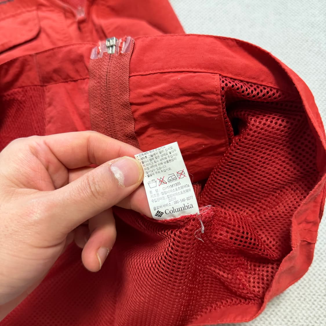 컬럼비아 멀티 포켓 바람막이 조끼 상품이미지4