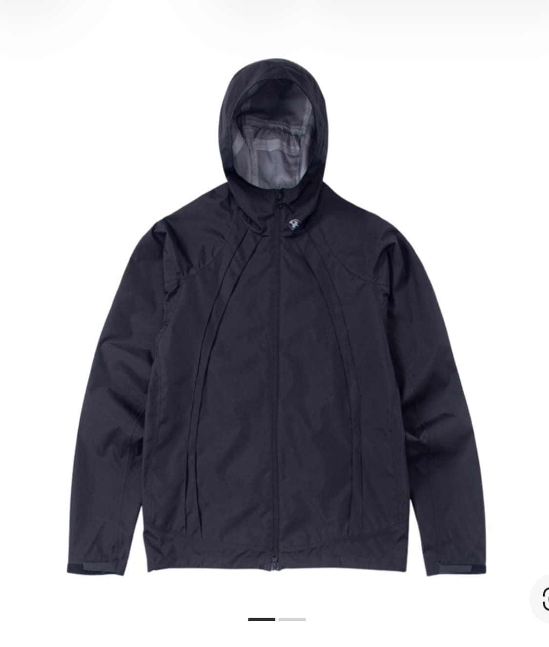 산산기어 22fw 바람막이 블랙 2사이즈 상품이미지1