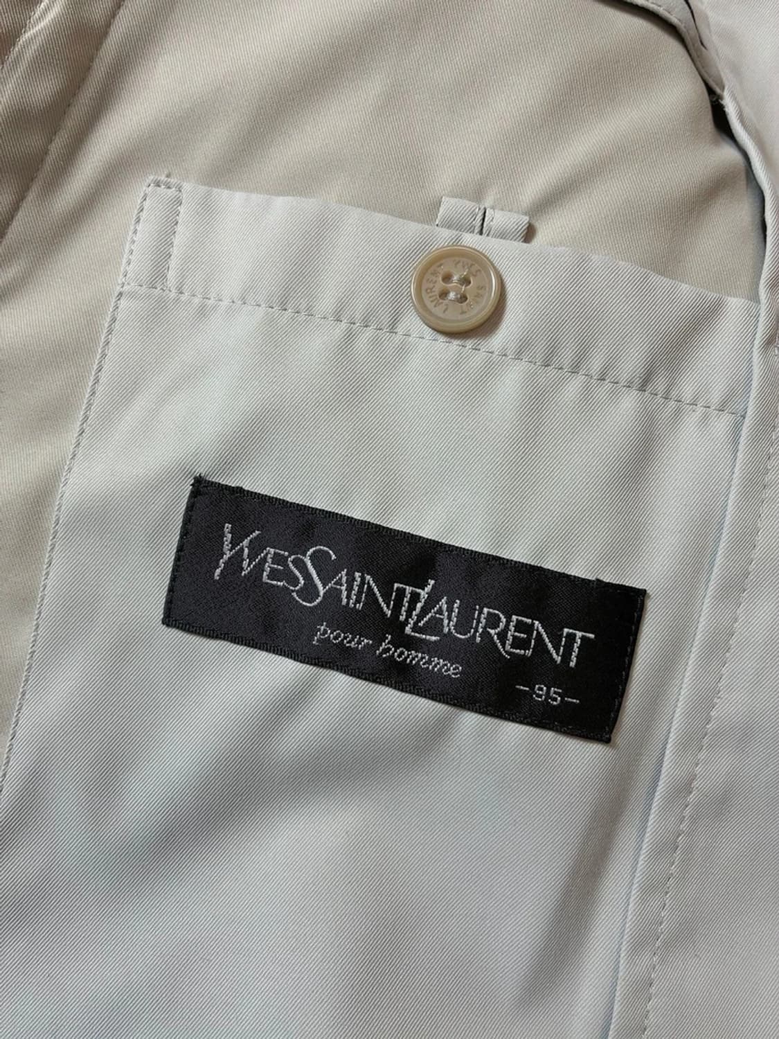 입생로랑 YSL 00s 자수로고 스윙톱 자켓 PN7483 상품이미지8