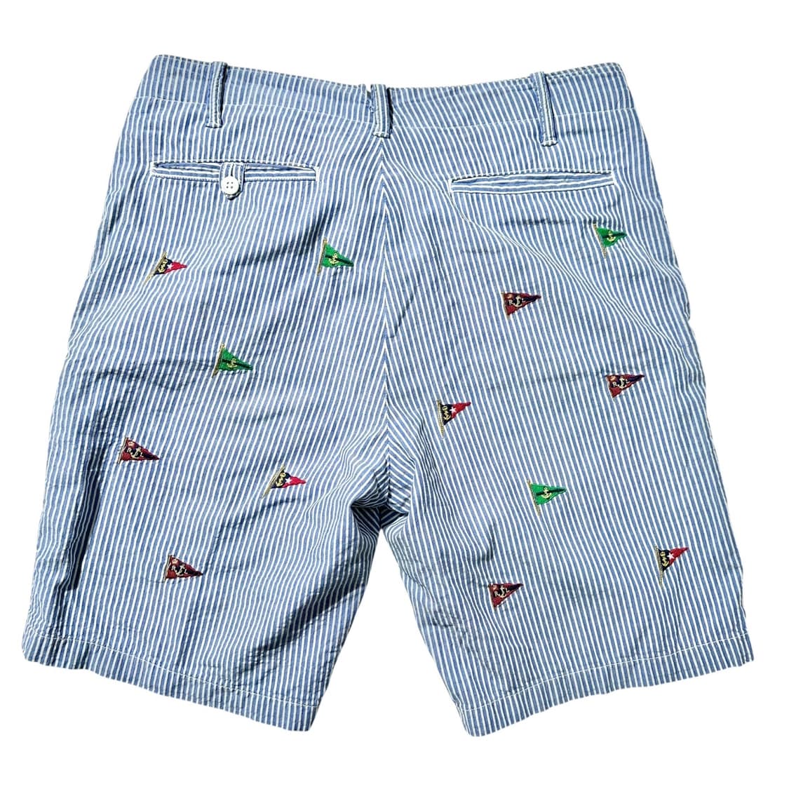 폴로 랄프로렌 플래그 엠브로이디드 스트라이프 하프팬츠 반바지 상품이미지2