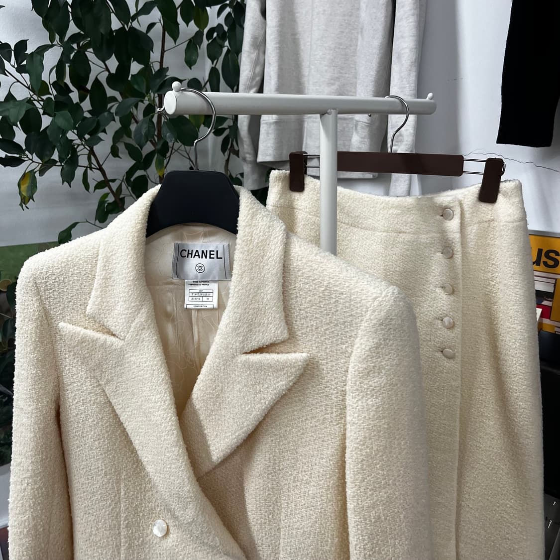 샤넬 트위드 셋업 38/42 상품이미지2