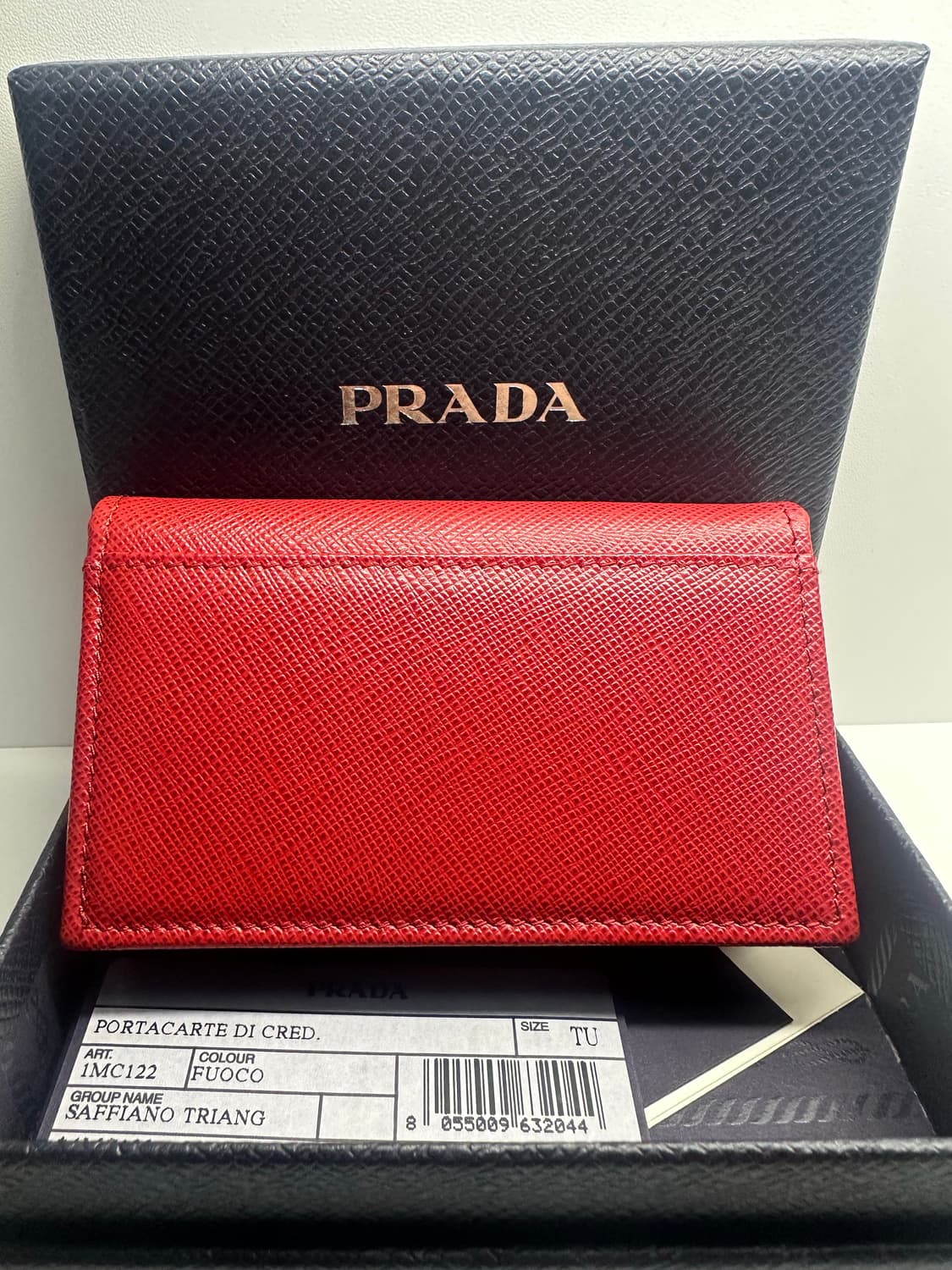 프라다 정품 카드지갑 새상품 상품이미지2