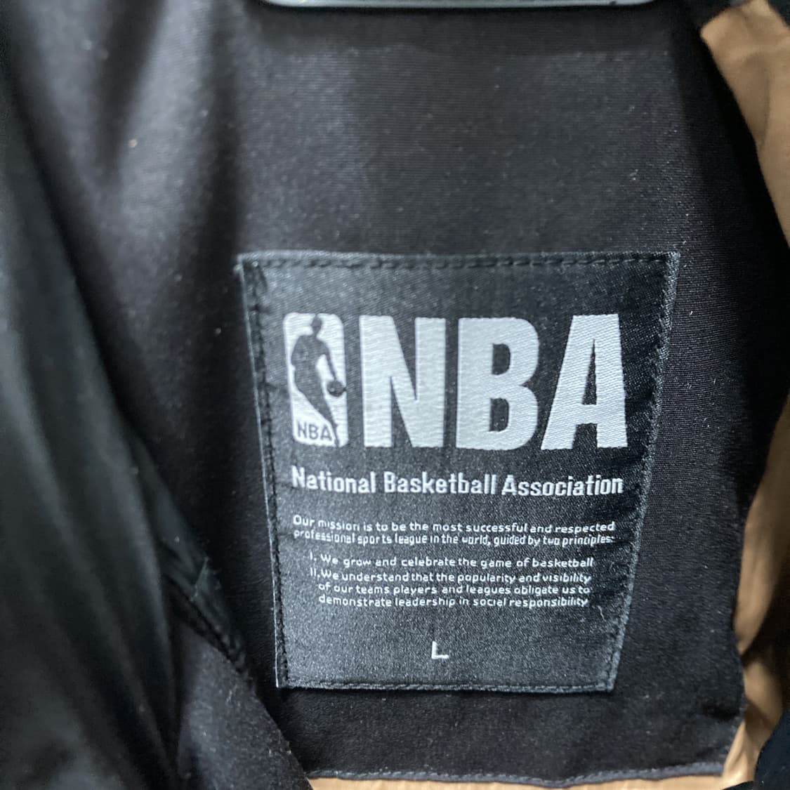 NBA 시카고불스 만세 야상다운점퍼 블랙 남성L  상품이미지4