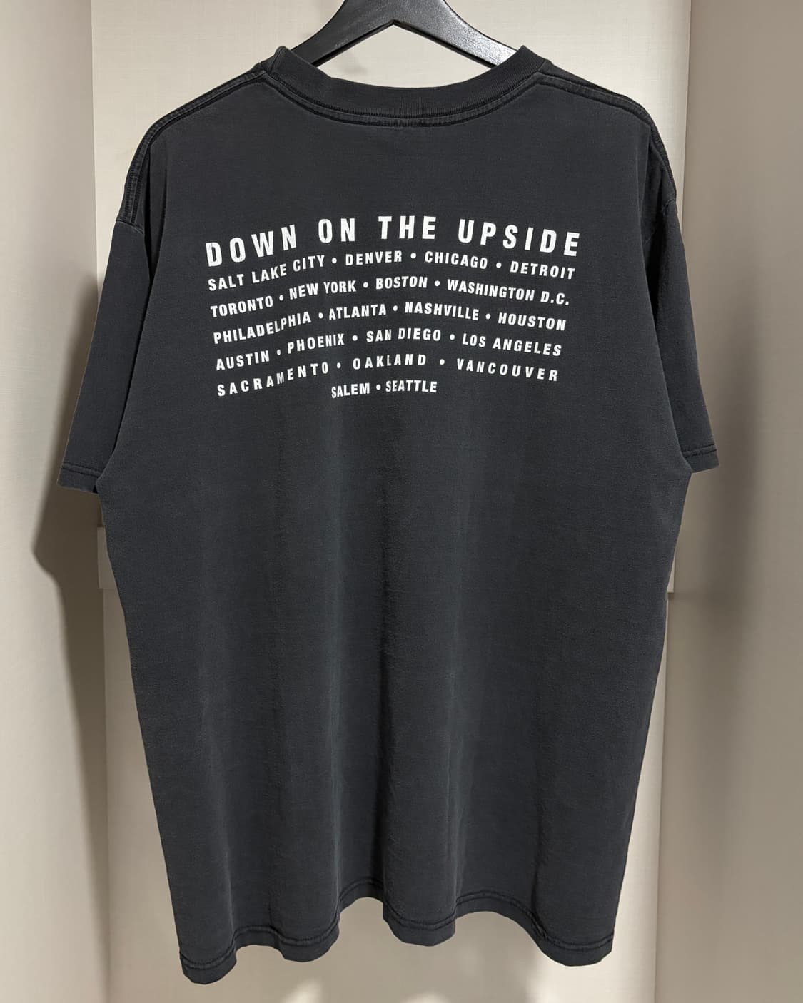 빈티지 90s Soundgarden 사운드가든 다운온더업사이드 티셔츠 상품이미지2