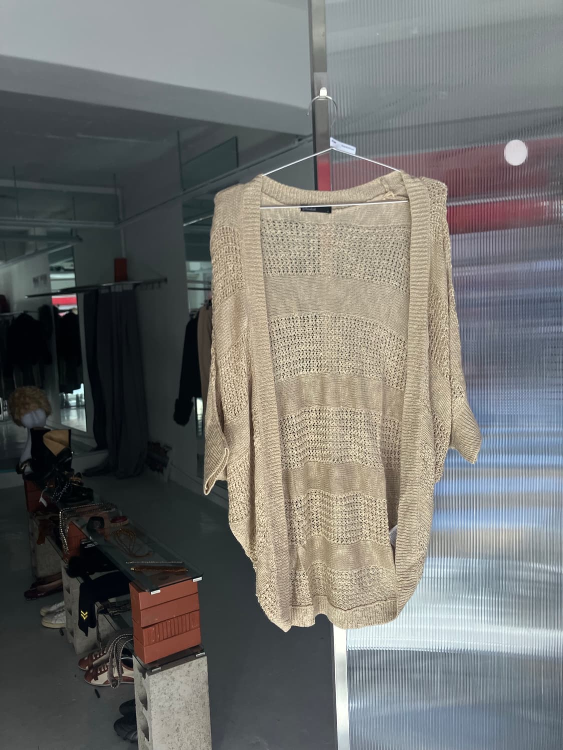 가오리핏 니트가디건  상품이미지1