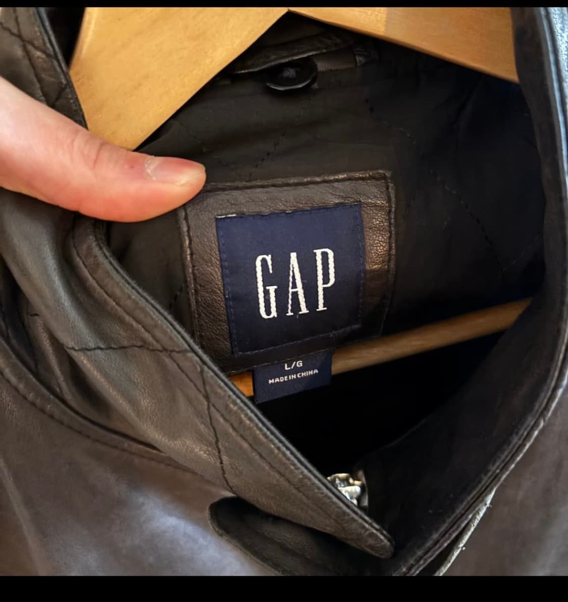 old gap lambskin jacket 상품이미지4