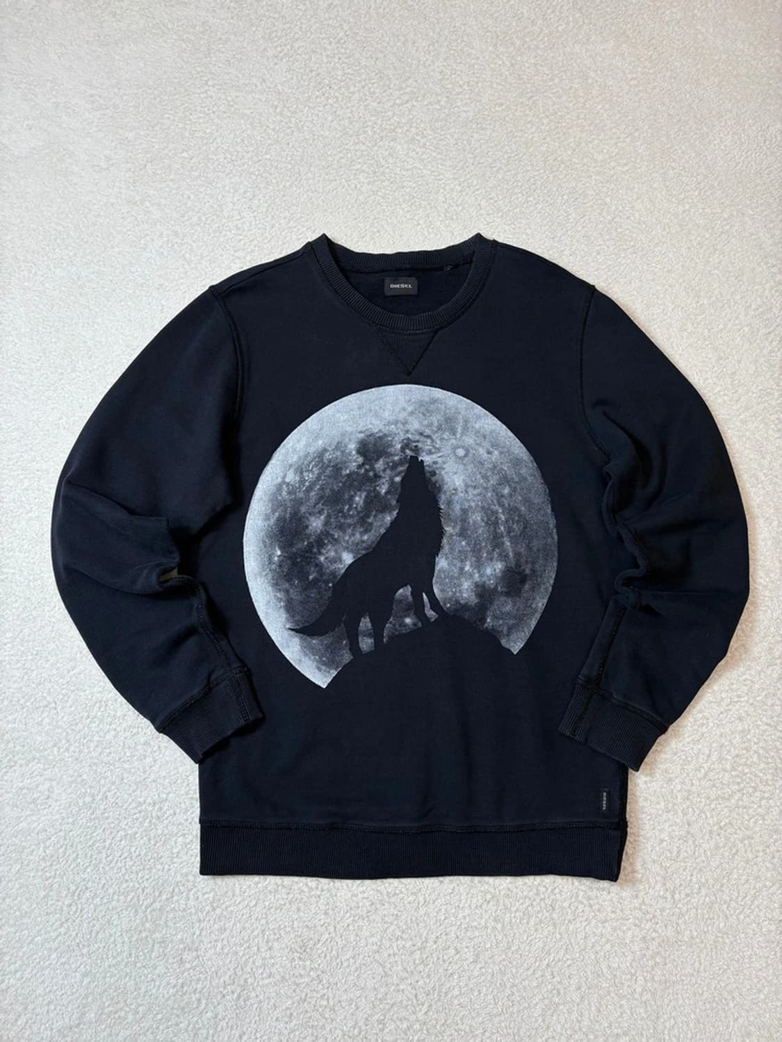 디젤 DIESEL 00's 락시크 울프 크루넥 맨투맨 PN6255 상품이미지1