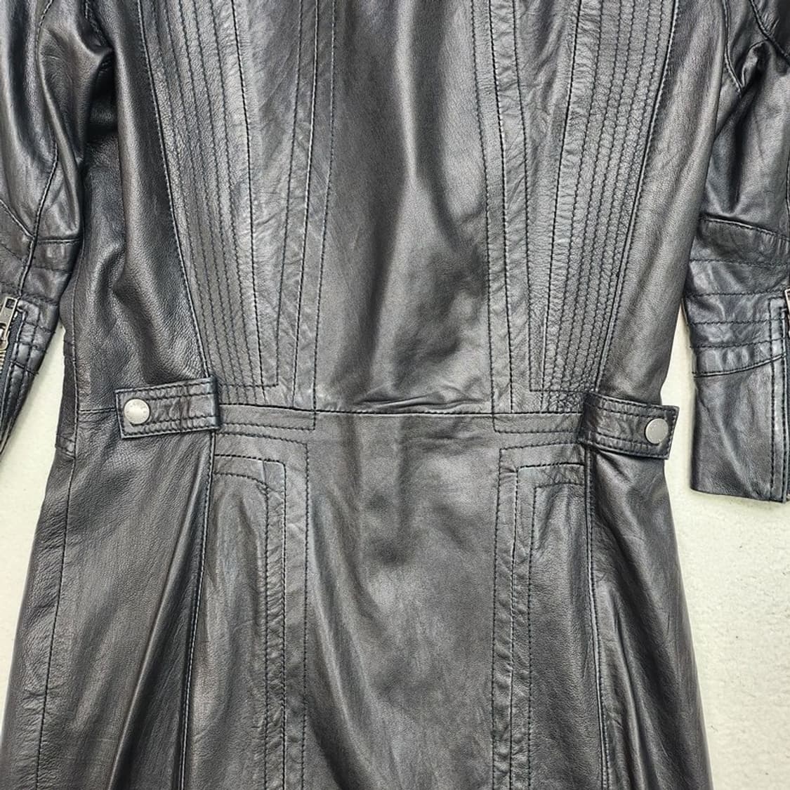 ZADIG&VOLTAIRE 양가죽 롱자켓 M 상품이미지7