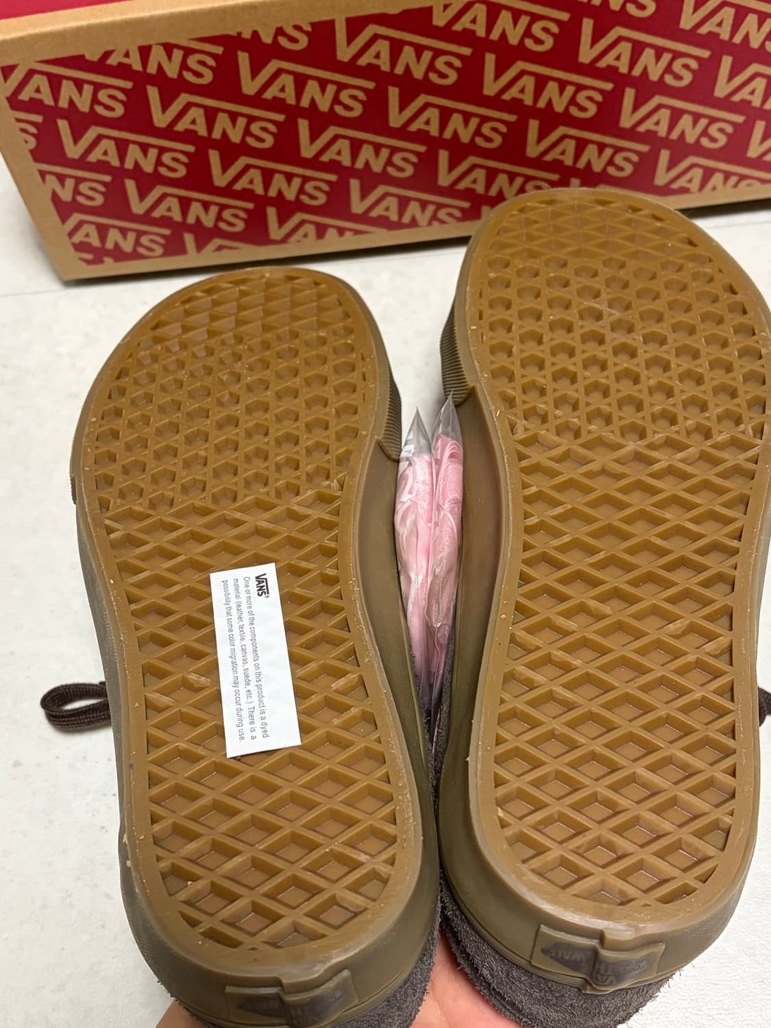 반스 올드스쿨 브라운핑크 260 (새거) 상품이미지3