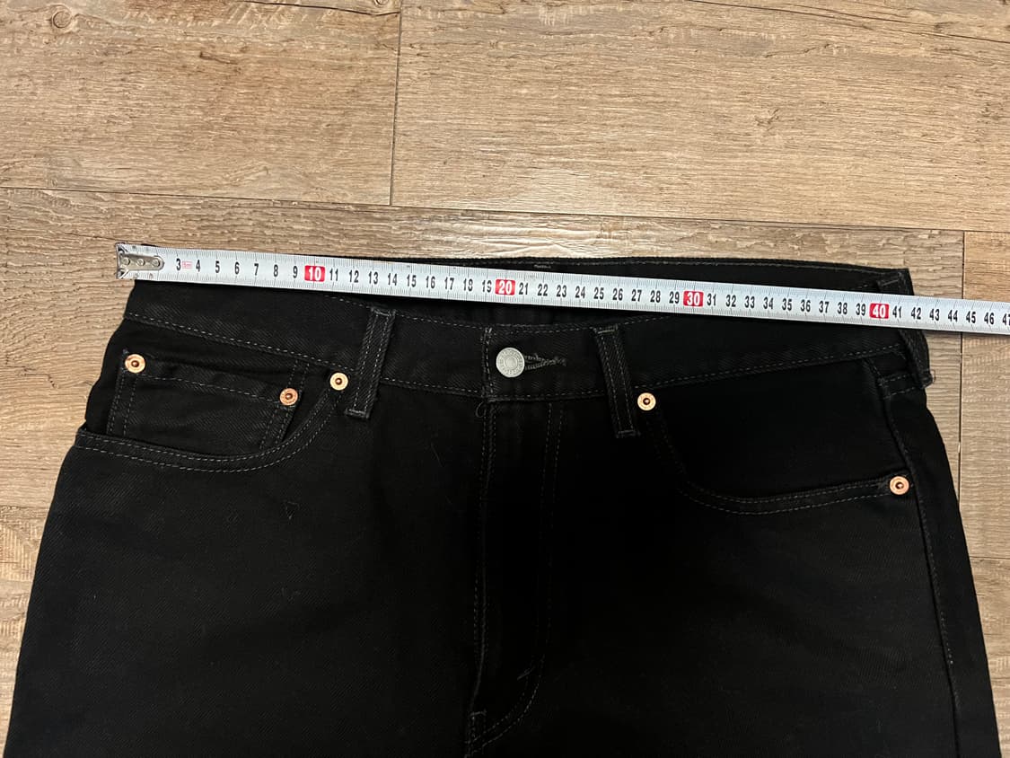 리바이스 550 릴렉스 핏 청바지 Black 33/34 (긴기장) 상품이미지7