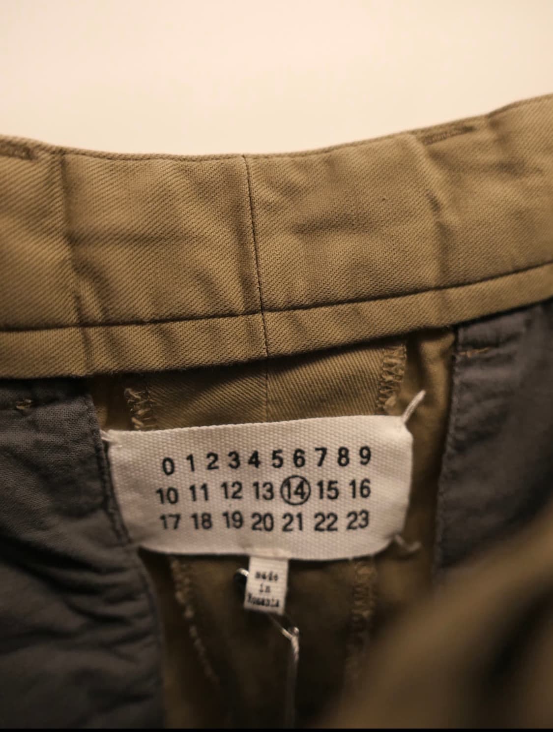 마르지엘라 백스티치 치노 팬츠 상품이미지7