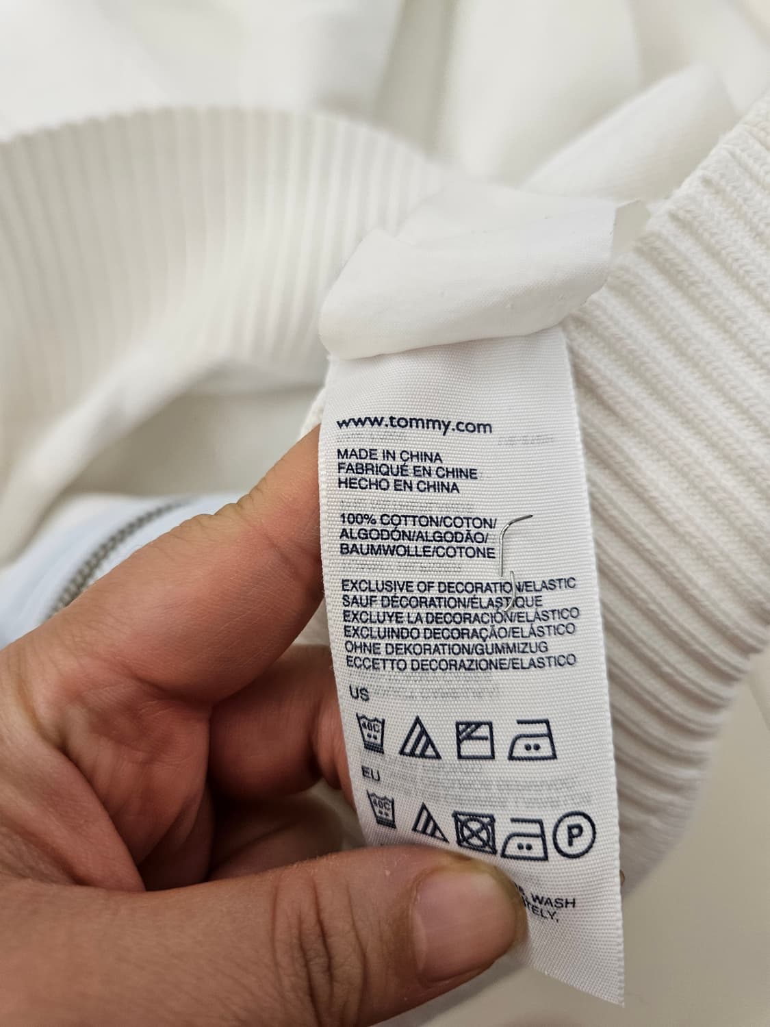 타미힐피거 남성 니트 풀집업 XL 상품이미지4