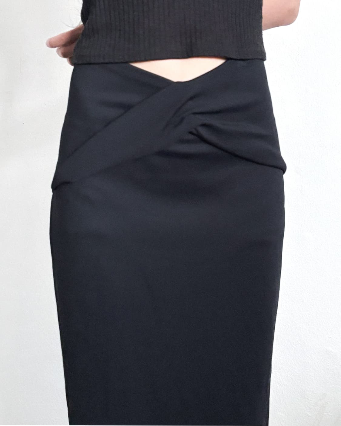 하이더아커만 드레이프 롱스커트 상품이미지3