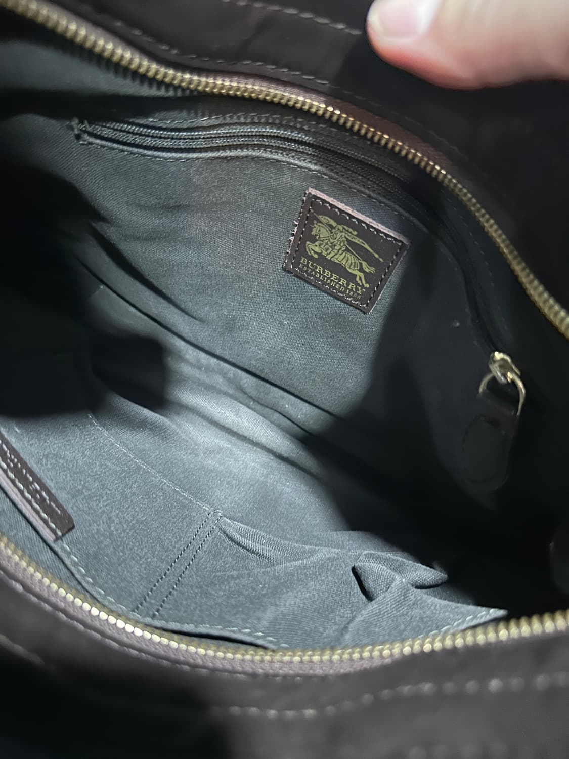 버버리 노바체크 호보백 상품이미지6