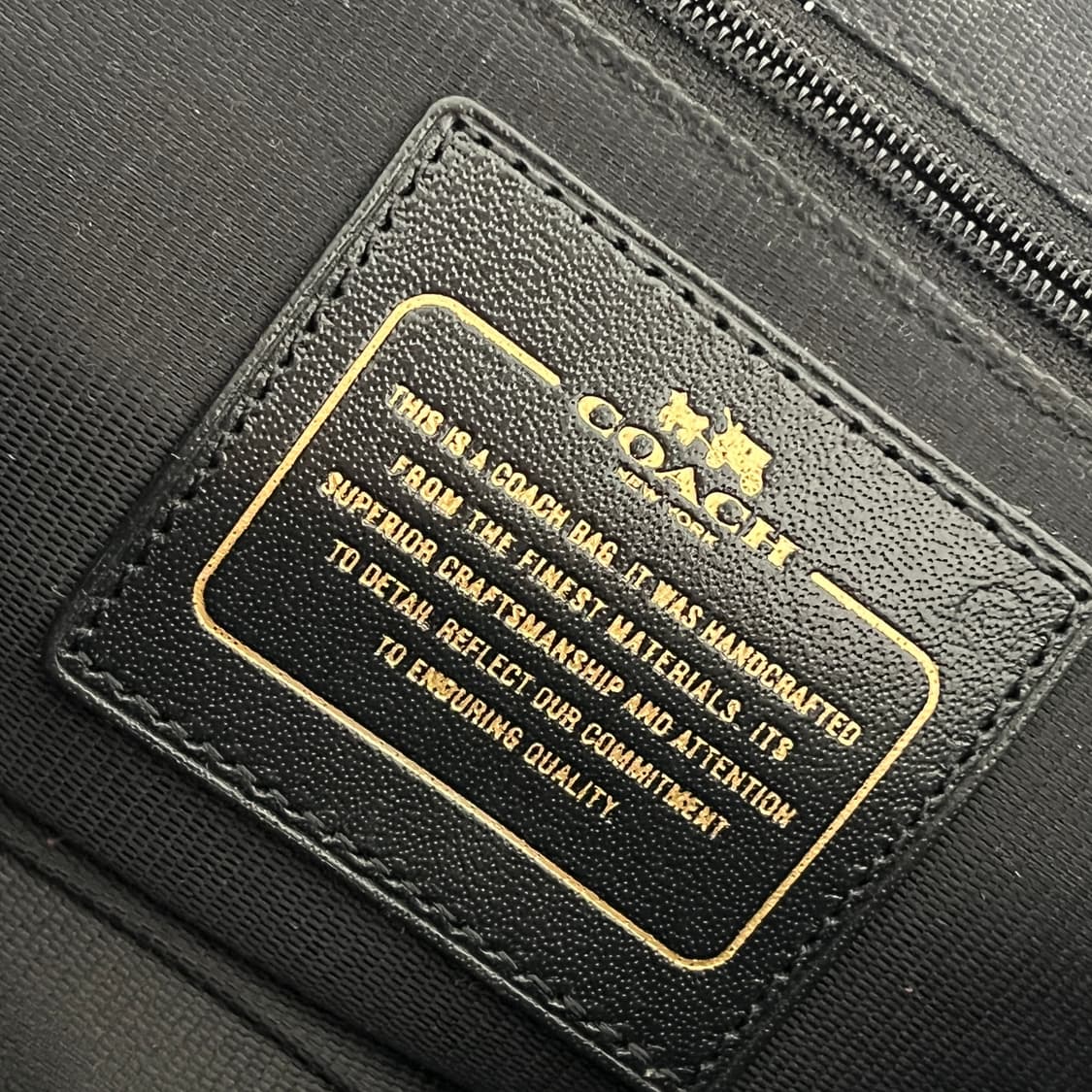 Coach vintage leather shoulder bag 상품이미지5