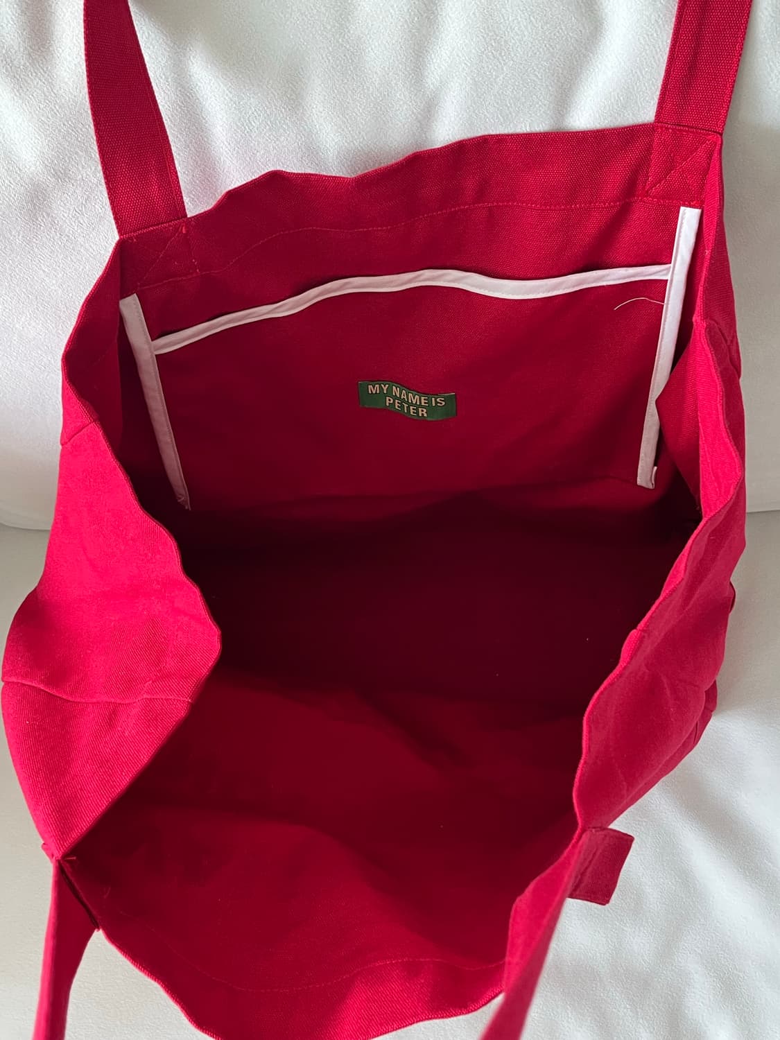 마이네임이즈피터 에코백 상품이미지3