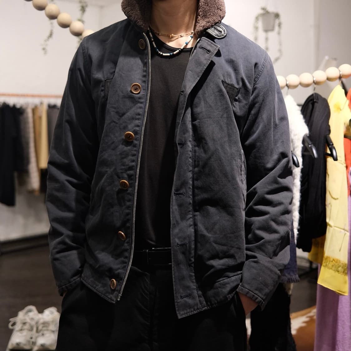 비즈빔 B1 시어링 덱자켓 상품이미지4