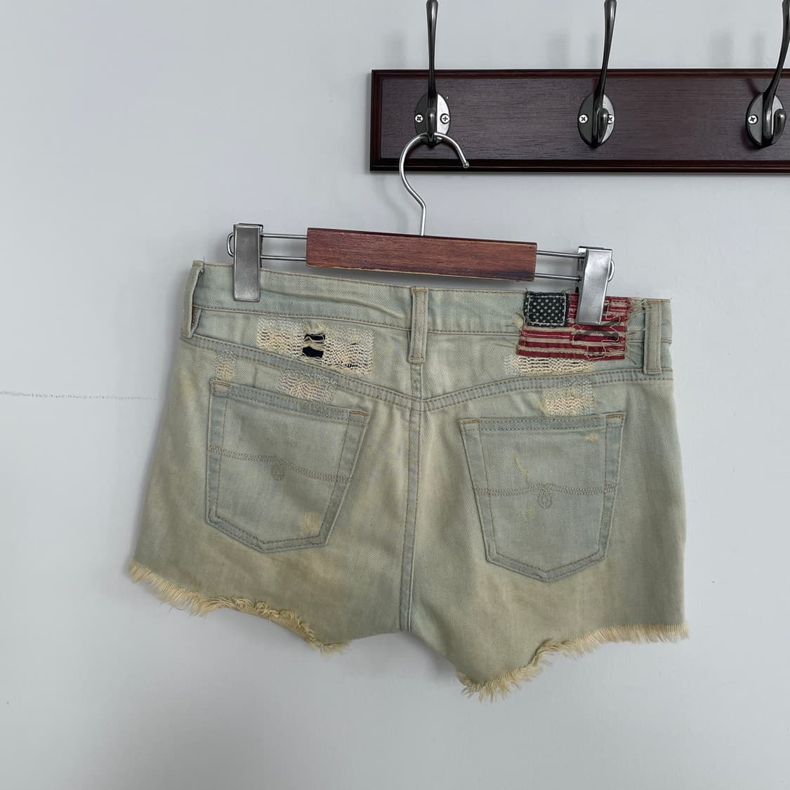 데님 앤 서플라이 폴로 디스트로이드 25(약28)데님 숏츠 반바지 핫팬츠 상품이미지5