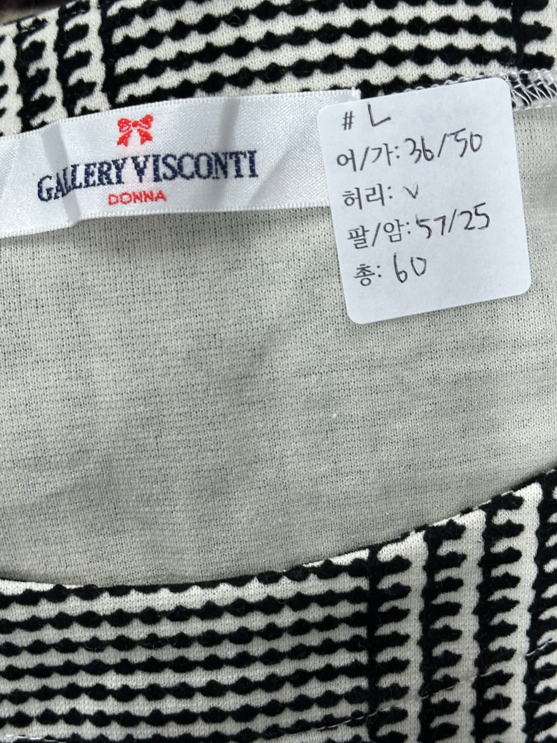 지뢰계 리본 포인트 블라우스 티셔츠 벨벳 패턴 고스로리 러블리 로맨틱 상품이미지2