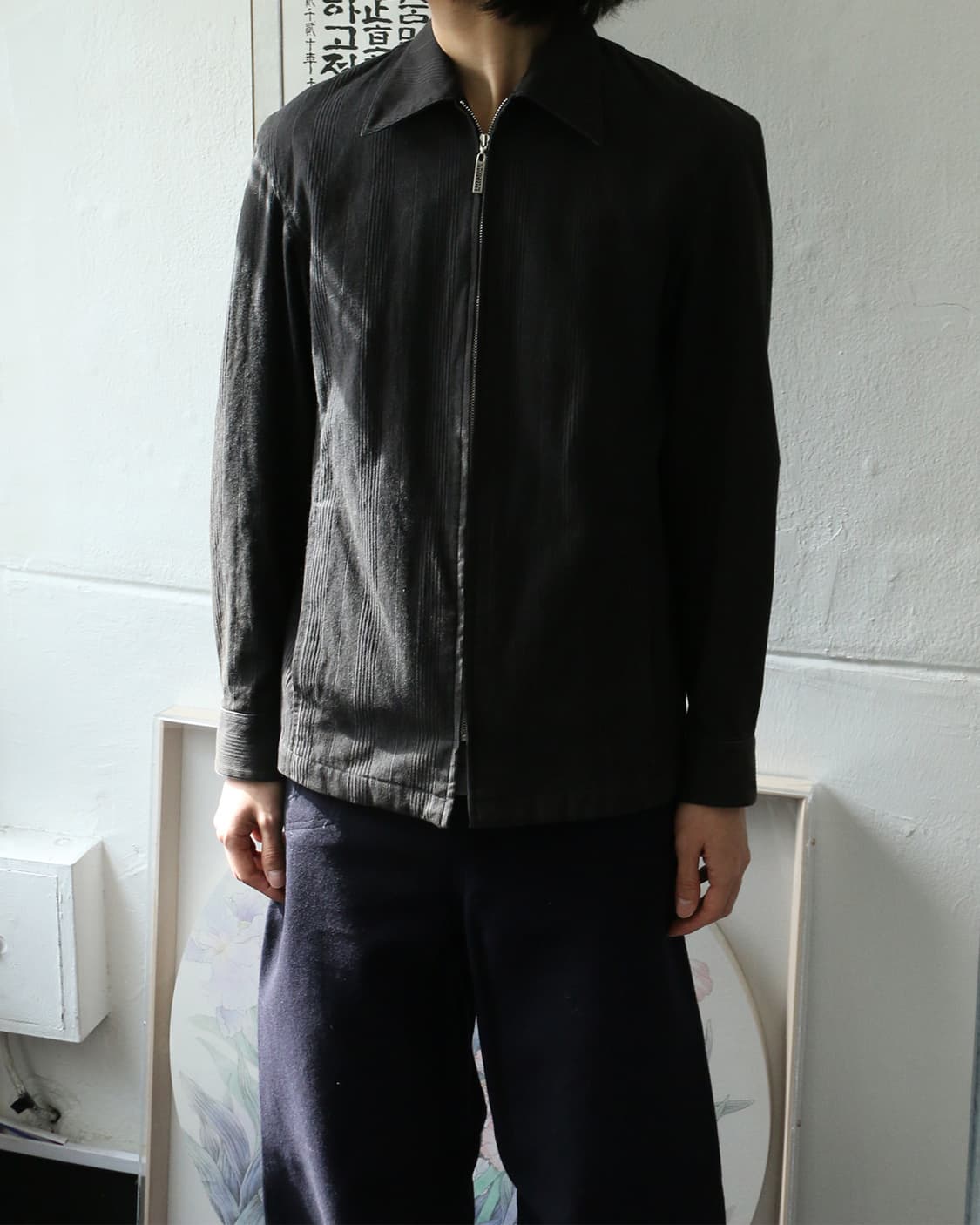 장 폴 고티에 옴므 스트라이프 집업 자켓 상품이미지3