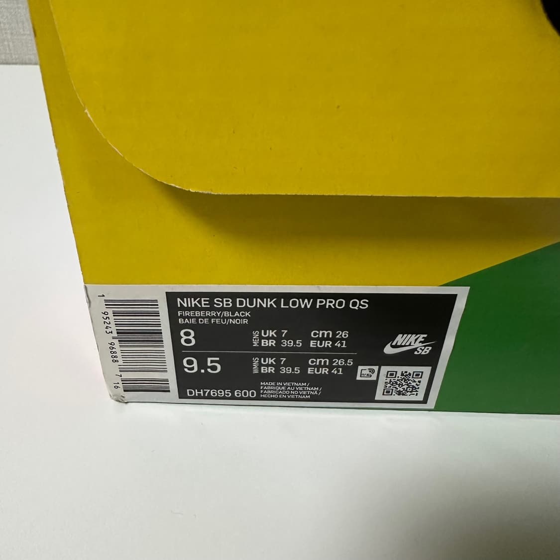 나이키 x 파라 SB 덩크 로우 프로 앱스트랙트 아트  상품이미지9